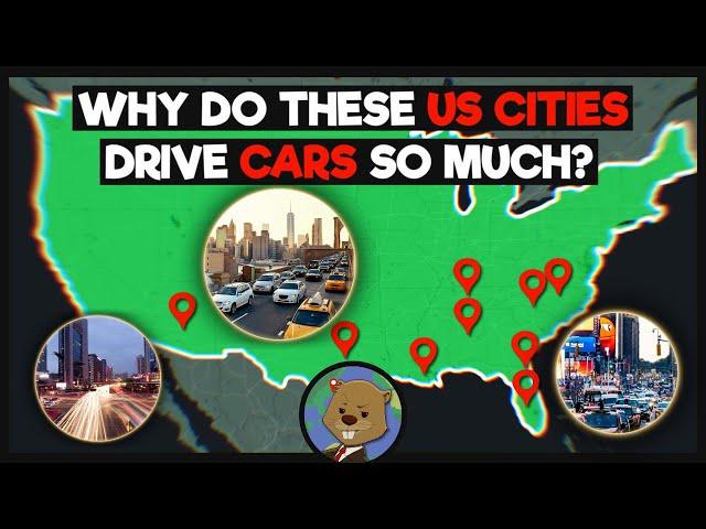 Which US Cities Residents Drive The Most?