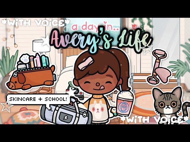 *An aesthetic* day in Avery's Life !!  *with voice ️* Toca Boca Life World Roleplay 