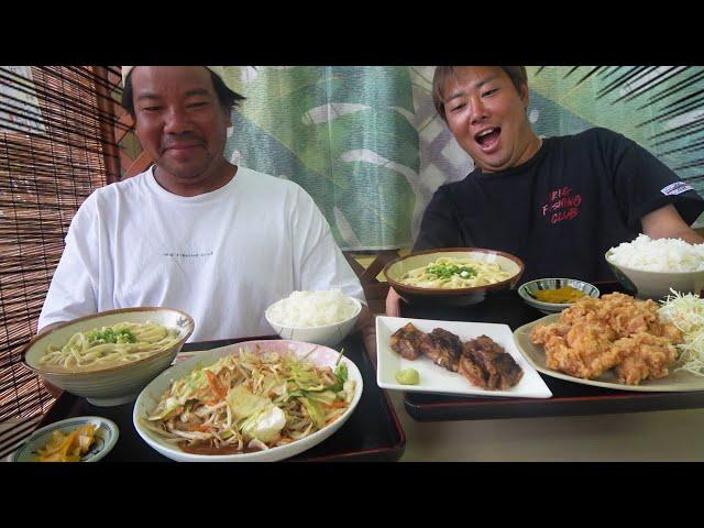 沖縄最強漁師行きつけの沖縄そば屋行ってみた【丸隆そば】