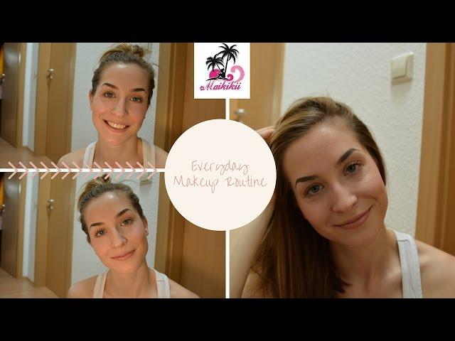 Everyday Makeup Routine I März 2016 I Maikikii