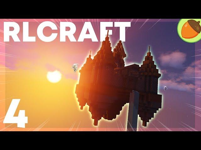 Crabs And Flying Castles! | Minecraft RLCraft [Ep.4]