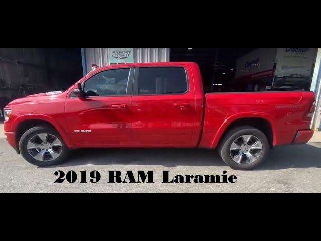 2019 Ram Laramie: Single chamber V tube muffler