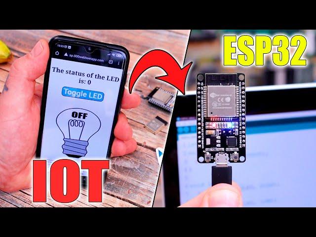 Control Anything With IOT Easy Internet of Things with ESP32 and Arduino