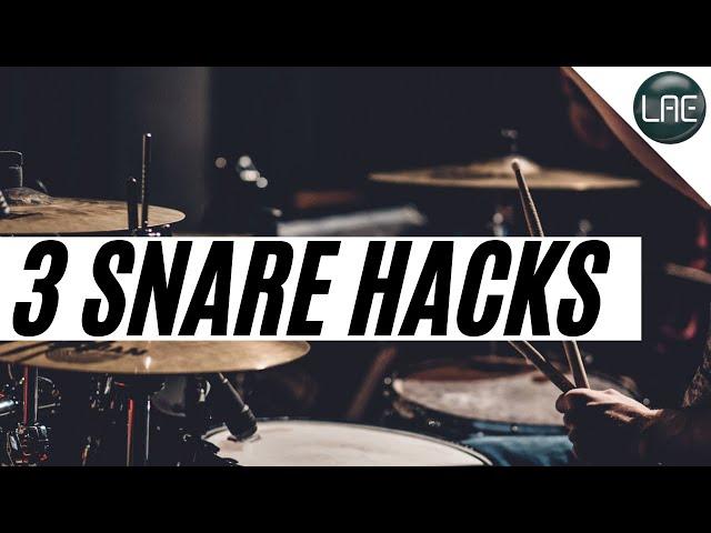 3 Fundamental Snare Drum Recording Techniques