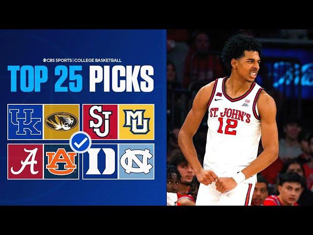 College Basketball: Picks & Predictions For EVERY Top 25 Game this Saturday 