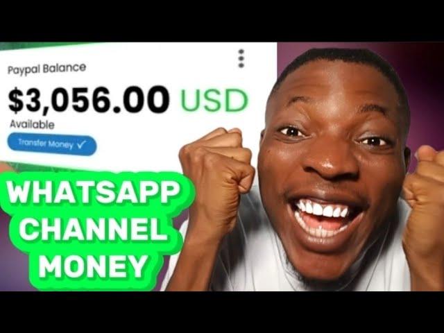 Make TOOMUCH MONEY WITH Whatsapp Latest Channel Update.