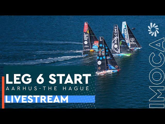 IMOCA Leg 6 Start: Aarhus - The Hague | The Ocean Race 2022-23