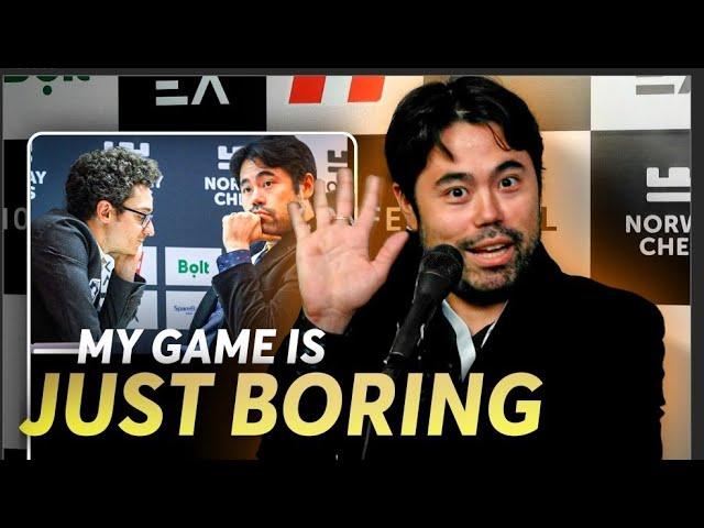 Streamer and World no.2 HIKARU NAKAMURA - " My game is just boring"!