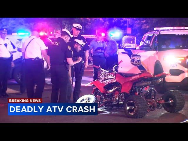 ATV rider dies in collision with car in North Philadelphia