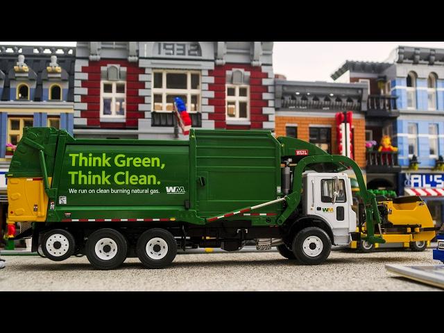 First Gear Mack TerraPro - Heil Half/Pack Freedom Garbage Truck