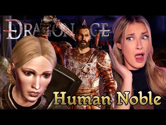 I AM SO INVESTED!! | Blind First Playthrough Dragon Age Origins | Human Noble | basicwitgirl