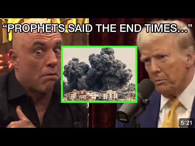 Joe Rogan Stunned By Donald Trump's End Times Prophecy & UFO's Disclosure