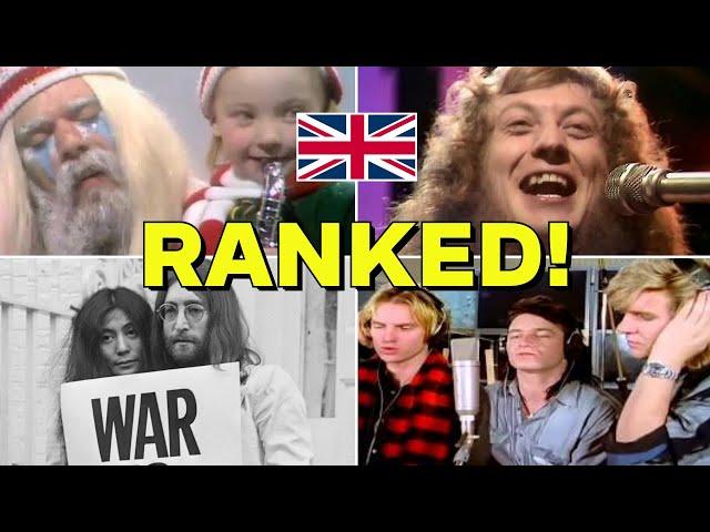 Top 20 British Christmas Songs! (RANKED)