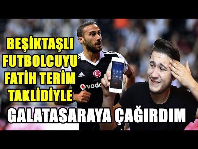 BEŞİKTAŞ'LI FUTBOLCUYU FATİH TERİM SESİYLE TROLLEDİM !