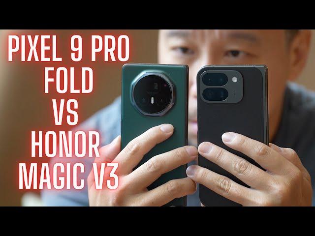 Pixel 9 Pro Fold vs Honor Magic V3: Cameras, Software, Build Quality Compared