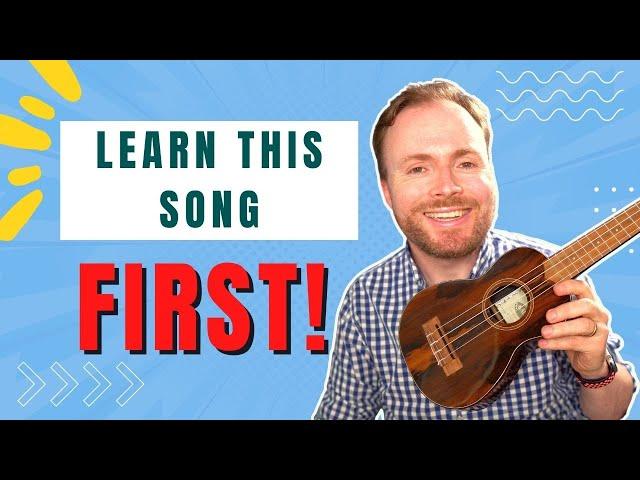 The FIRST song you should learn on the ukulele! (You Are My Sunshine - Easy Tutorial)