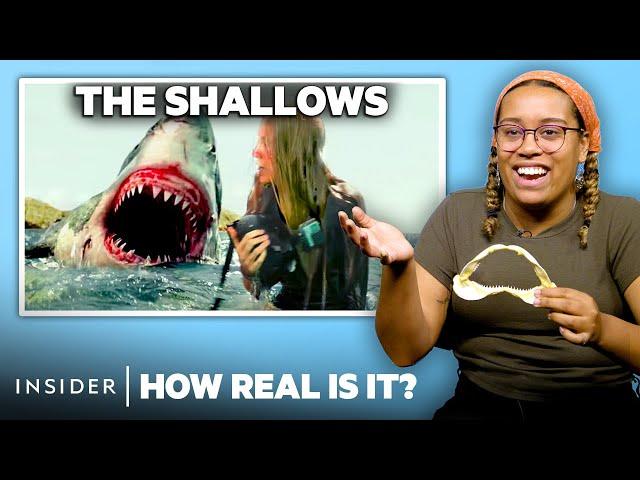 Shark Expert Rates 10 Shark Attacks In Movies And TV | How Real Is It? | Insider