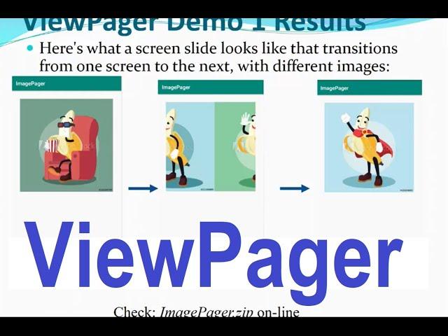 ViewPager and Fragments