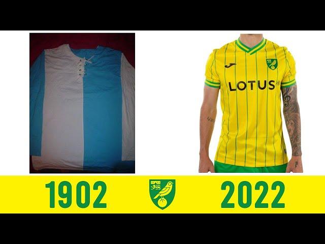 Norwich City Kit History: 1902-2022