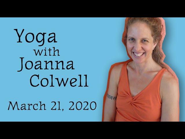 Joanna Colwell - Home Pranayama Practice, March 21, 2020