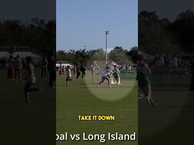 This is a top recruit in high school lacrosse! #lacrosse #viral