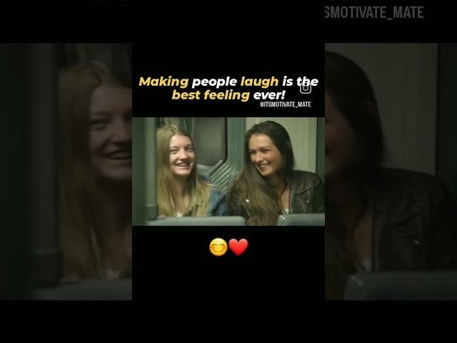 Making people laugh is the best feeling ever!... #motivation #viral #quote