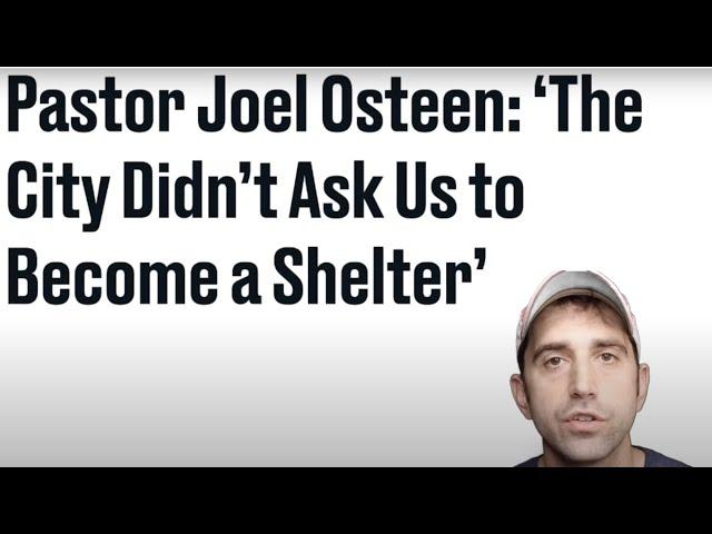 Discussed fake Joel Osteen quotes with his church