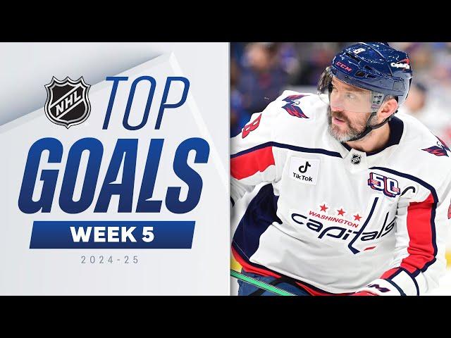 NHL Top Goals of the Week | 2024-25 | Week 5