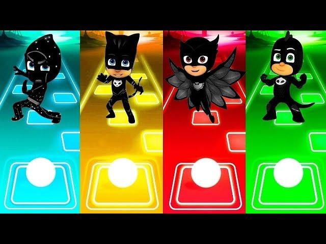 Catboy  Owlette  Gekko  Romeo | PJ Masks | Tiles Hop EDM Rush