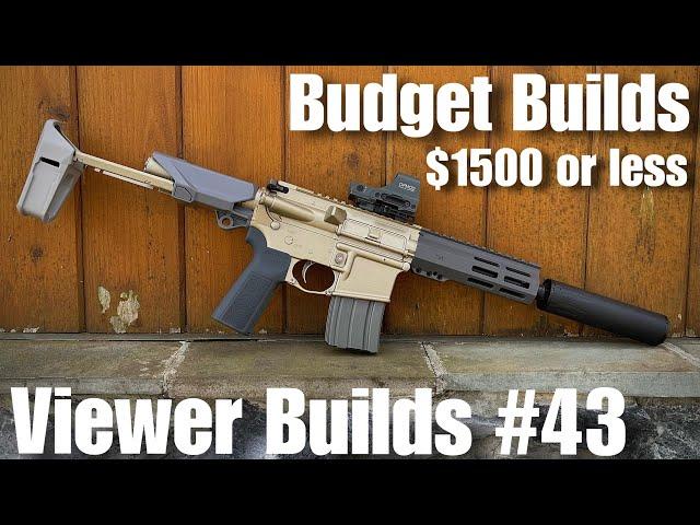 Viewer Builds Episode 43 Budget Builds