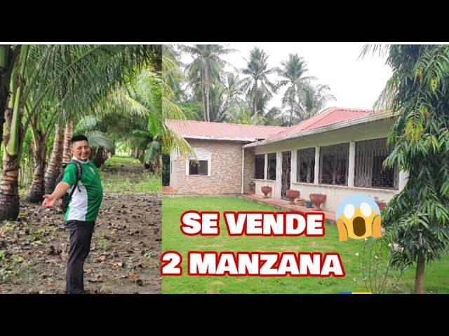 BONITO TERRENO A LA VENTA/Son 2 Manzanas CON CASA Árboles FRUTALES/CERCA Nueva Concepción Escuintla