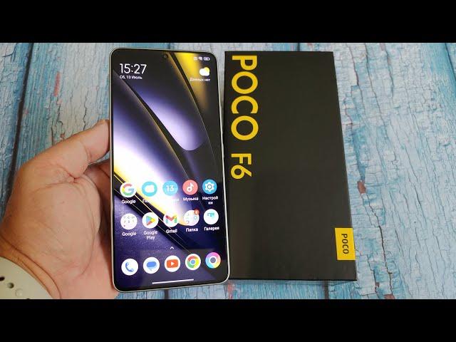 POCO F6 8/256Gb Распаковка / Настройка / Первое Знакомство