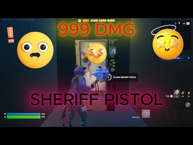 FORTNITE 1V1 WITH EVERY GUN HOW TO GET THE (SHERIFF PISTOL)