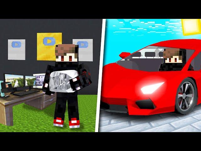 I Become Youtuber In Minecraft 