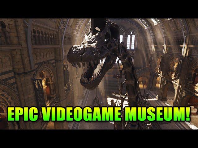 Amazing Video Game Museum | Battlefield Hardline Robbery Turing Natural History Museum