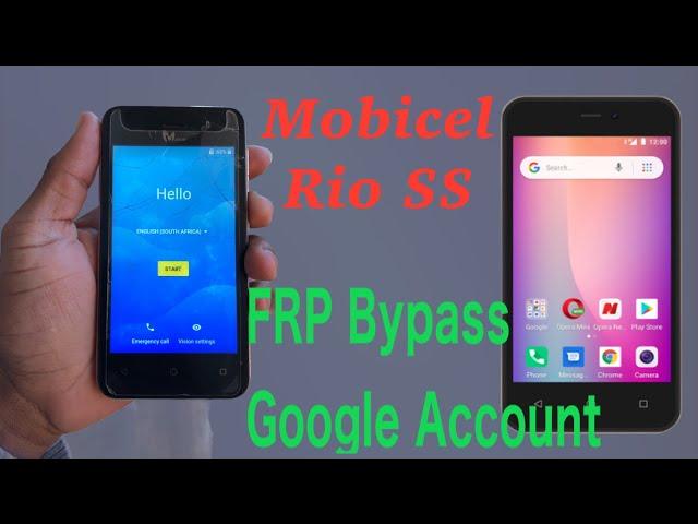 Mobicel Rio SS Google Account Unlock || frp bypass