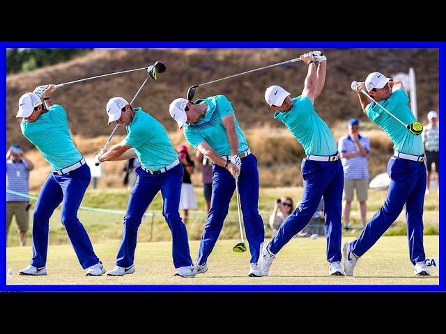 World Best Swinger "Rory Mcilroy" Fantastic Iron-Wood-Driver Swing & Slow Motions