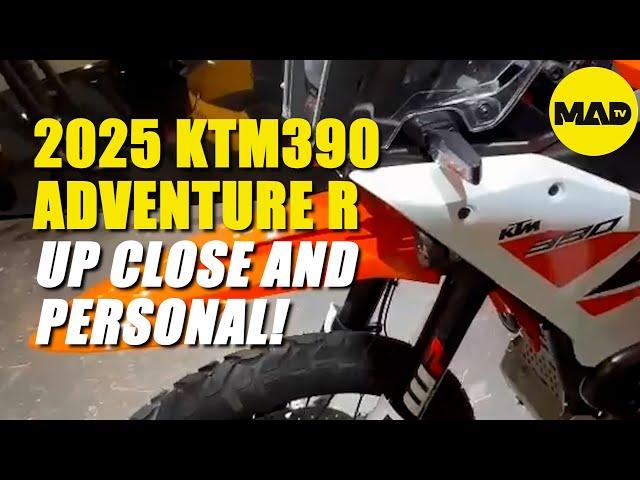 2025 KTM390 Adventure R - DIRECT FROM EICMA!