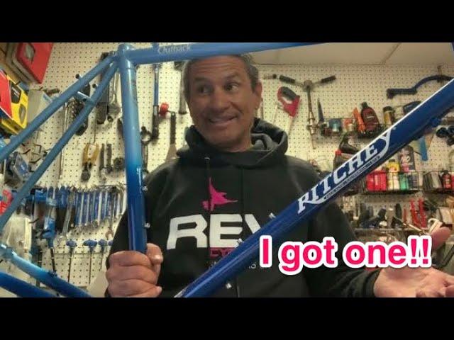 Unboxing- Ritchey 50th Anniversary Outback frame #RitcheyLogic #RitcheyOutback #GravelBikes