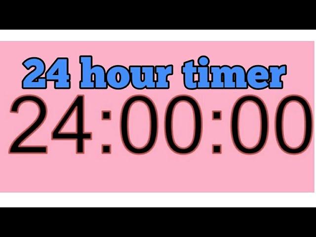 24 Hour Timer 24 Hour Countdown 24 Stunden Countdown Timer 24h timer