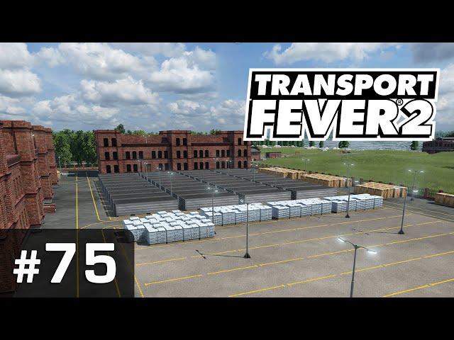 #75: Mangelware  Let's Play Transport Fever 2  Sandbox / schwer