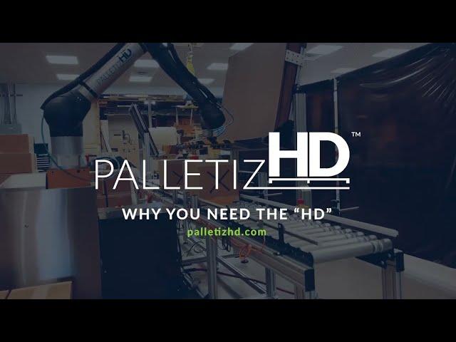 Why you need the robotic palletizer | Palletizing Robot | PalletizHD