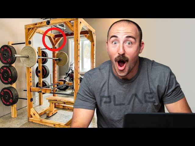 COOP Reacts to Innovative DIY Home Gym Equipment Builds!