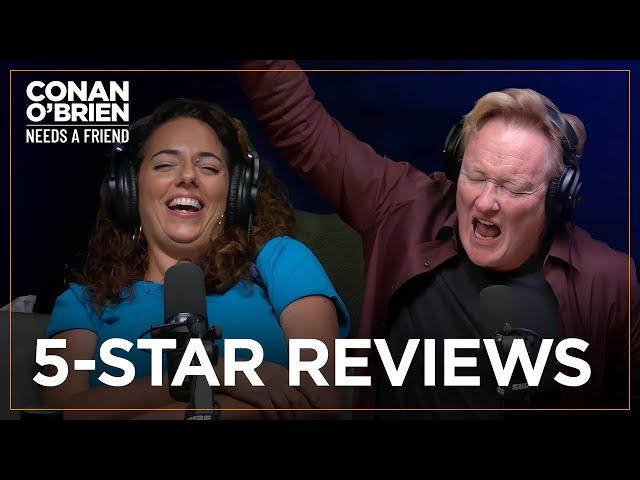 Conan Doesn’t Think His Podcast Is “Pee Your Pants” Funny | Conan O'Brien Needs A Friend