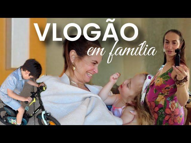 finalmente compramos a beliche, aula de natação e ele aprendeu a pedalar! Rotina em família