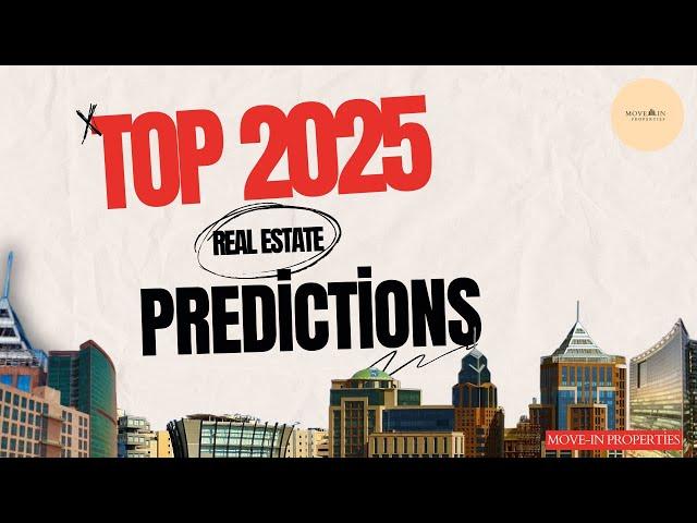 Top 2025 Real Estate Predictions for Bangalore | Latest Market Trends Revealed | Move In Properties