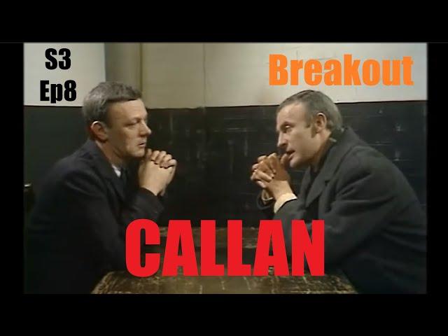 Callan (1970) Series 3, Ep 8 "Breakout" British TV Spy Thriller (with Russell Hunter) Full Episode