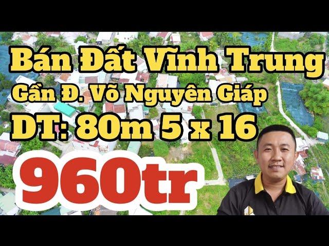 Bán Đất Vĩnh Trung Nha Trang Cách Biển 9km | Hồng Trực BẤT ĐỘNG SẢN Nha Trang