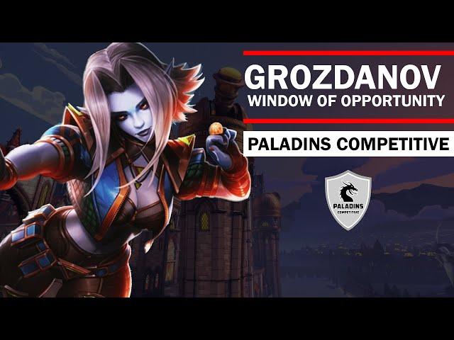 grozdanov Saati Competitive VS 5 GRANDMASTER - WINDOW OF OPPORTUNITY