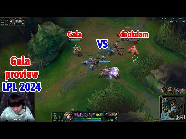 Gala proview 2024/07/21 kaisa ezreal LPL summer | LNG Gala 第一视角